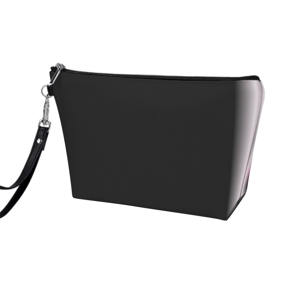 Cosmetic Bag With Black Handle